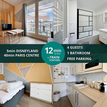 Le Delta Bailly - Appartement Pour 4 Personnes Disneyland Paris 외부 사진